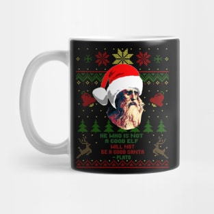 Plato Funny Christmas Quote Mug